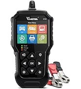 VDIAGTOOL BT300 Car Battery Tester 6V 12V, 5-3000 CCA Load Tester Starter Alternator Tester Autom...