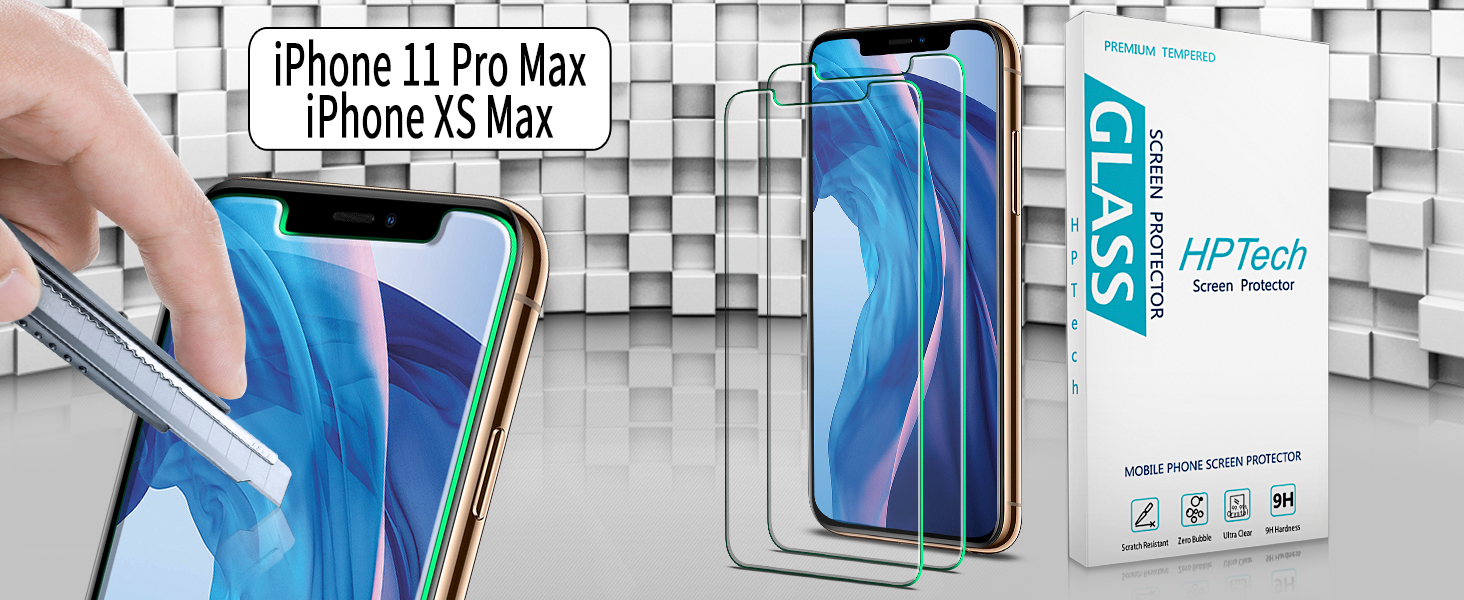iphone 11 pro max tempered screen protector