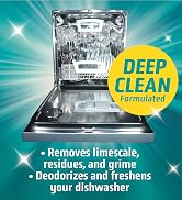 Dishwasher Cleaner And Deodorizer 24 Pack - 1 Year Supply Deep Clean Dishwasher Cleaner Tablets, ...