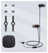AMVR Noise Isolating Earbuds Earphones Custom Made for Meta Quest 2 VR Headset, with 3D 360 Degre...