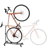 Sttoraboks Vertical Bike Stand, Freestanding Indoor Bike Storage Rack Upright Bicycle Floor Stand...