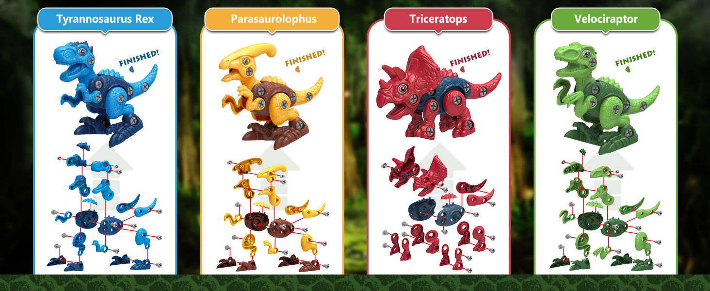 Dinosaur Toys for 3, 4, 5, 6, 7 Year Old Boy