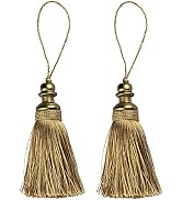 HedongHexi 2 Pack Tassel Key Tassel with Loops, Handmade Tassel Craft, DIY Accessories for Home D...