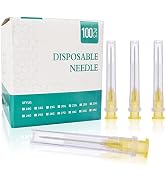 100 Pack 20 Gauge 1 Inch Lab Accessories, Individually Packaged. (20G-1 Inch)