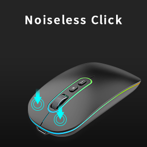 a pair of wireless mouses for gaming and computer