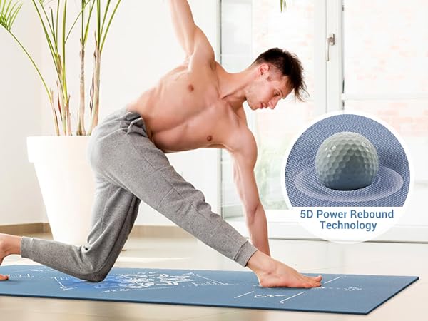 Avoalre Foldable Travel Yoga Mat