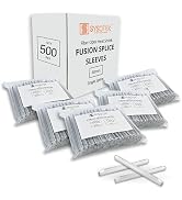 Fiber Optic Fusion Splice Sleeves 60mm x 2.6mm – 500 Pcs Bulk Heat Shrink Protectors for Fusion S...