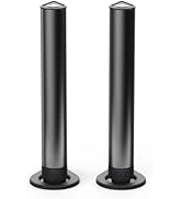 A Pair Bluetooth Tower Speakers with 4 Subwoofers, HiFi Floorstanding Home Speaker with Powerful ...
