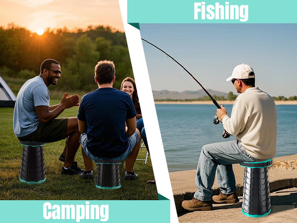 Collapsible Stool Retractable Stool for Fishing