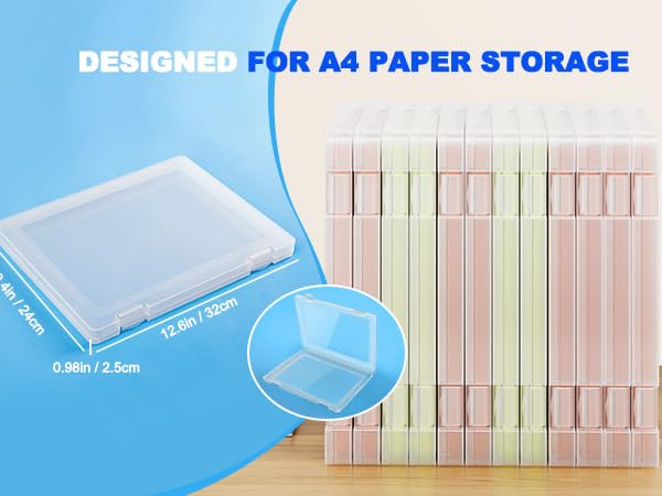 scrapbook paper storage