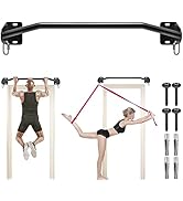 Kipika Heavy Duty Wall Mounted Doorway Pull Up Bar, Multifunctional Chin Up Bar, Portable Fitness...