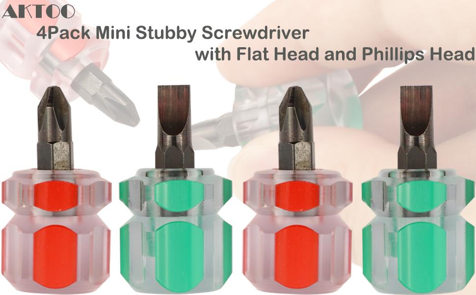 Mini Stubby Screwdriver