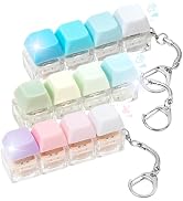 Keyboard Fidget Toy, 3PCS Fidget Keyboard Keychain Keyboard Clicker Fidget Silent Loud Clicker Fi...