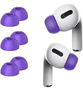 Lanwow Premium Memory Foam Tips for AirPods Pro & AirPods Pro 2nd Generation. No Silicone Eartips...
