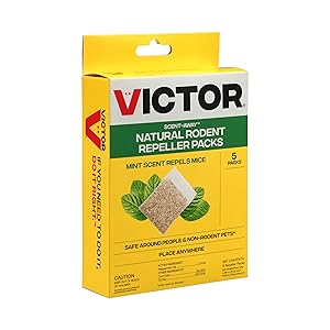 Victor Scent-Away Natural Rodent Repeller Packs