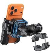 OMOTON Motorcycle Phone Mount Anti-Theft, Camera-Friendly Bike Phone Holder | Anti-Vibration & Ex...