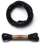 Premium Flat Waxed Cotton Boot Laces - Cobbler's Choice Shoe Laces - Durable and Beautiful!