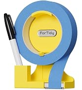 ForTidy Magnetic Masking Tape Holder, Painter Tape Dispenser, Removable Fridge Mounted Label Syst...