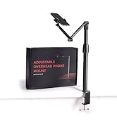 PHOTOMYNE Adjustable Overhead Phone Mount with Clamp | Hands-Free scanning for Slides Negatives &...