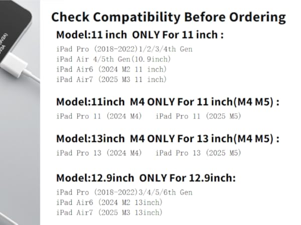 Magnetic Wireless Charger for iPad Pro