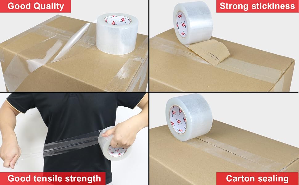 clear packing tape 3 inch wide