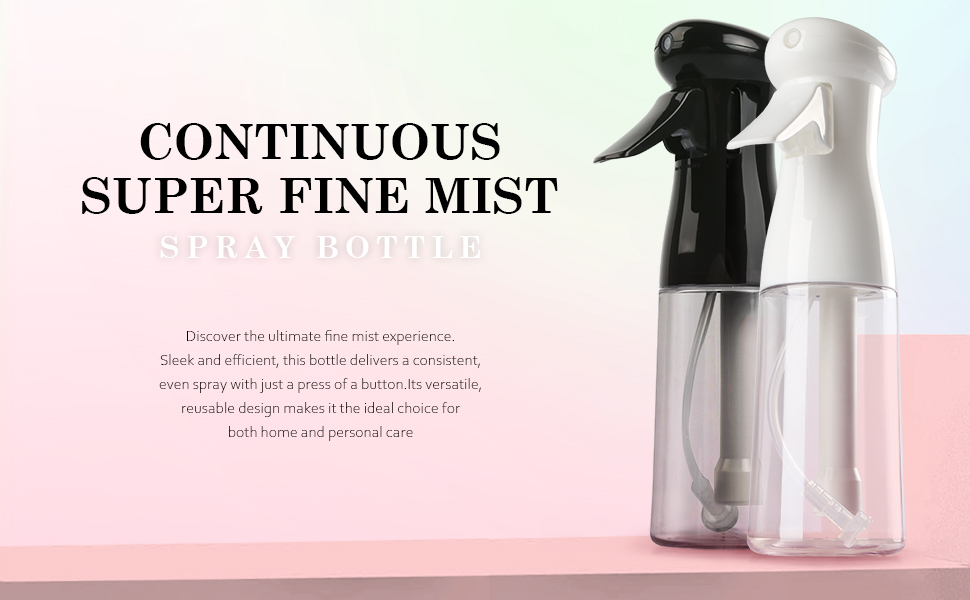 continuous fine mist spray bottle