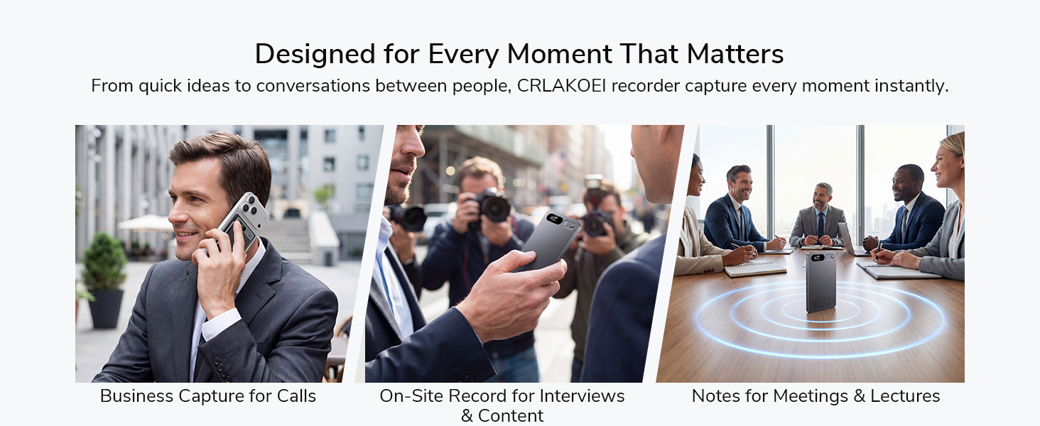 voice recorder with live listening