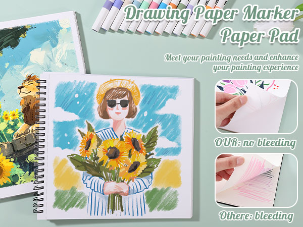 marker paper pad