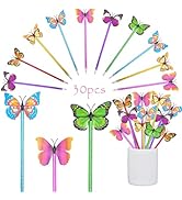 YINPIXUS 30 Pcs Butterfly Pens Bulk, Novelty Pens, Pens Butterfly Party Favors, Fancy Pens for Wo...