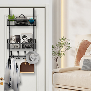 over the door storage bedroom