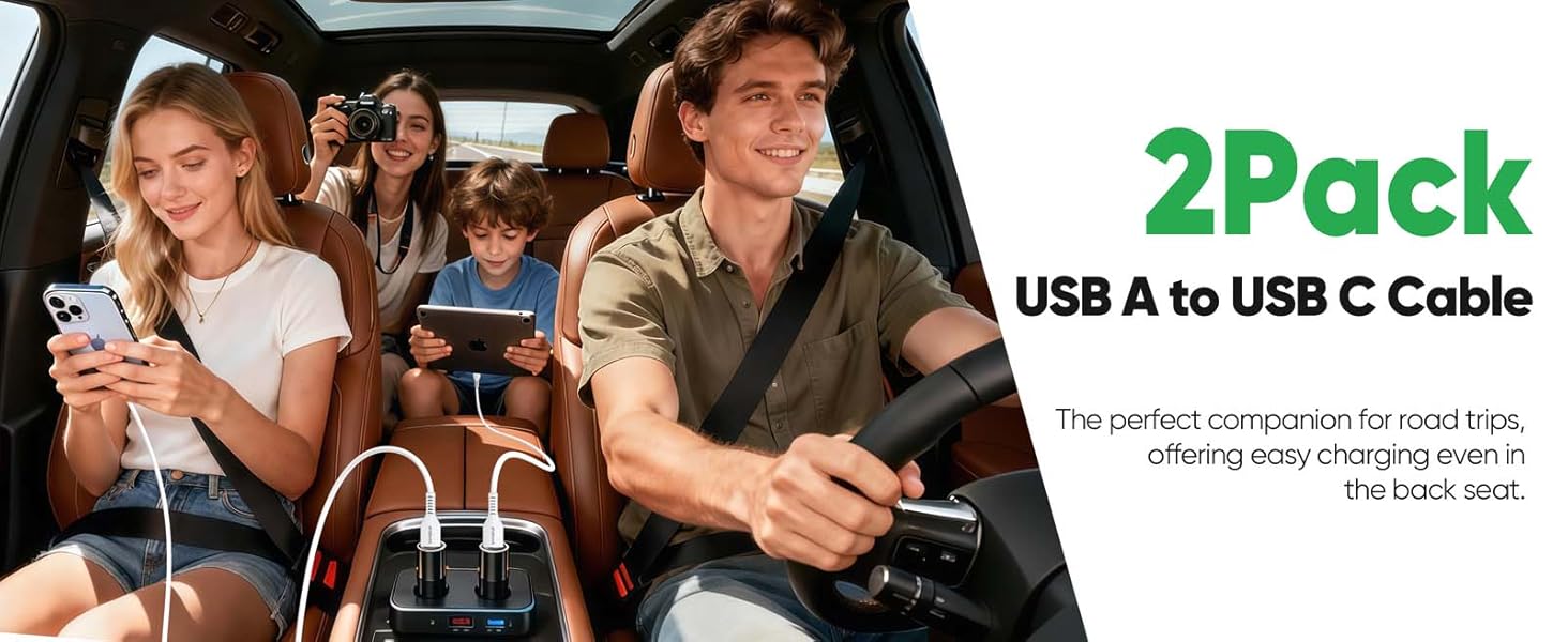 usba to usbc charging cable