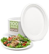 Oval Paper Plates