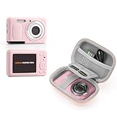 SQERO Camera Case for Digital Camera, with Silicone Camera Protective Cover, SD Card Storage Trav...