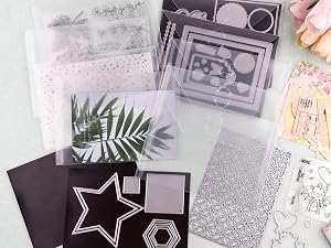 Clear Stamp and Die Storage Pockets, Stamp Storage Bags