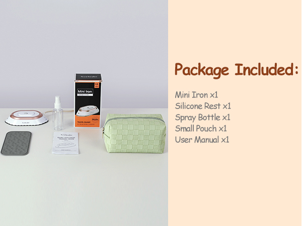 wrinkle remover for clothes compact iron Handy Perfect for The Worldwide overseas Traveler
