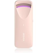 Heated Eyelash Curler - Electric Eyelash Curler with Heat Sensitive Silicone Pad, Type-C Recharge...