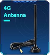 4G LTE Magnetic Mount External Antenna RP SMA Male Antenna for Verizon T-Mobile Router Gateway