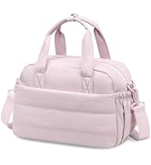 CAMTOP Lunch Box for Women, Cute Quilted Lunch Bag, Lightweight Puffy Padded Waterproof Lunch Tot...