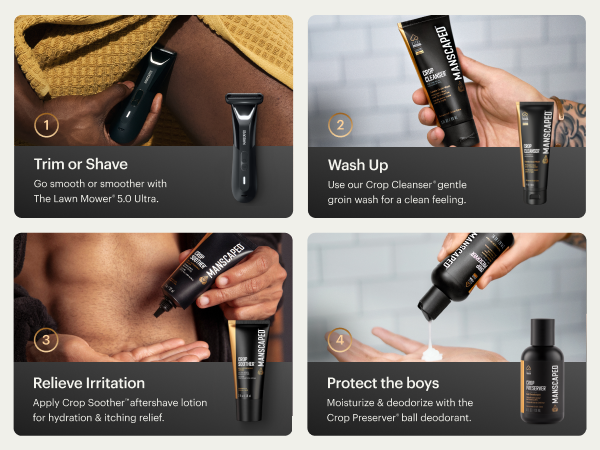 manscaped lawn mower groin bodyhair trimmer shaver