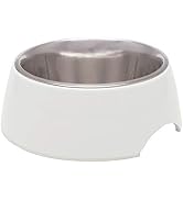 Loving Pets - Retro Bowl Dog Food Water Bowl No Tip Stainless Steel Elevated Pet Bowl No Skid Spi...