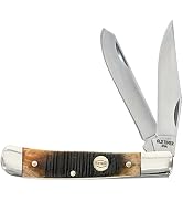 Old Timer Generational USA Series Traditional Fixed and Folding Knives with 1095 HC Stainless Ste...