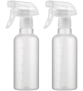 TTTred Leakproof Spray Bottles (2 Pack 10 oz), Adjustable Fine Mist & Jet Stream Nozzle, Premium ...