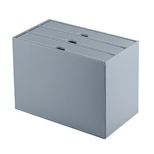 Pu leather filing cabinet