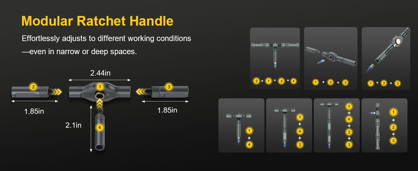 Ratchet Screwdriver Set