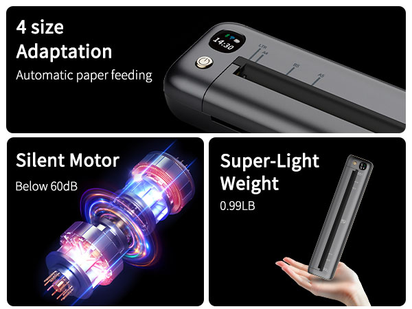 Light and Silent Printing