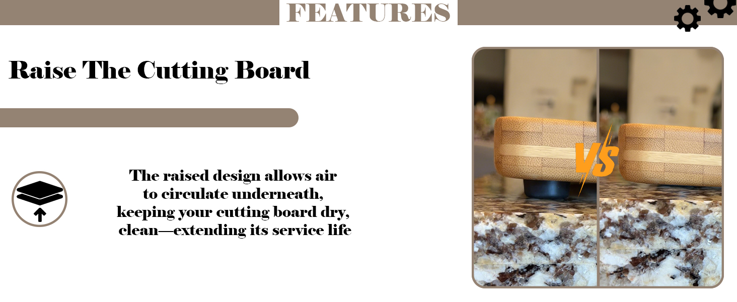 Raise The Cutting Board