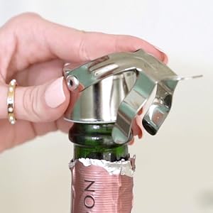 Champagne Stopper Cork Sealer Preserver Sparkling Wine Prosecco Cava Professional Accessories Gift