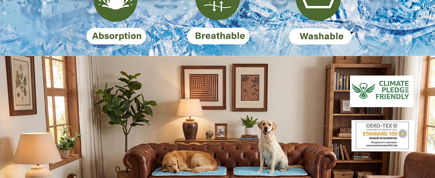 Summer Cooling Mat & Sleeping Pad- Water Absorption Top