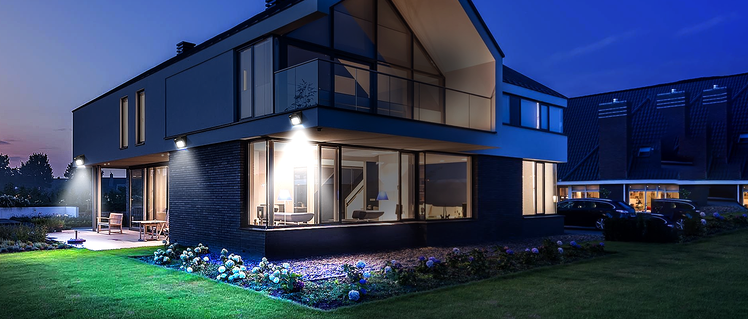 ZOOKKI motion sensor outdoor lights solar outdoor lights flood lights outdooor motion sensor