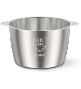 SUS 304 Stainless Steel Bowl Compatible with Ganiza GC10 & GC10-S Food Processor, 1PCS, 8Cup